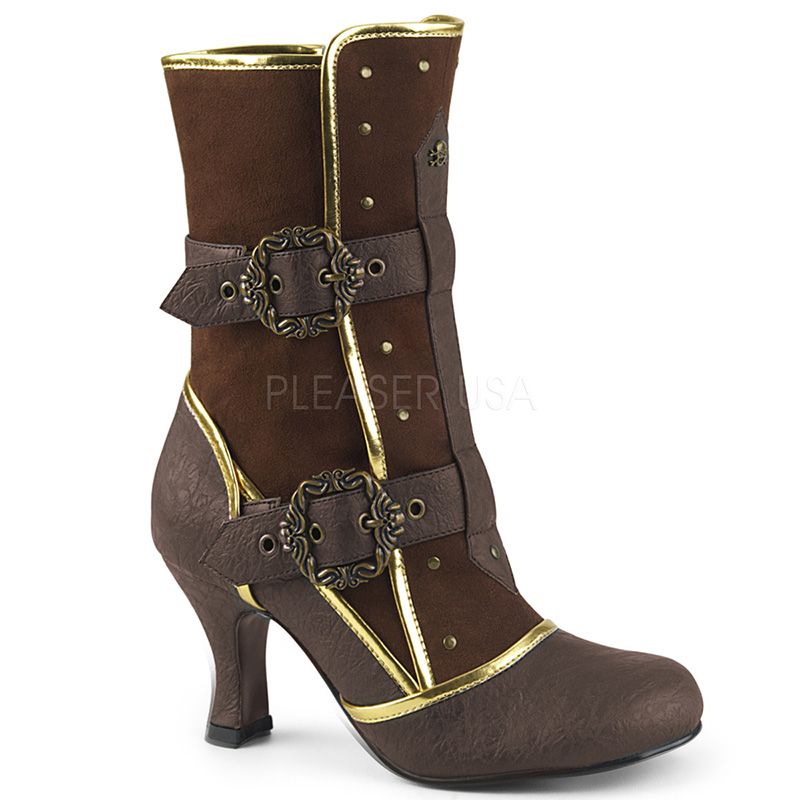 bottines style victorien