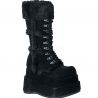 Bottes gothiques fourrées noires