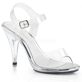 Nu-pieds transparents caress-408