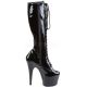 chaussure fille sexy botte noire talon 