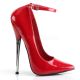 chaussure grande taille escarpin rouge