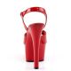 chaussure rouge vernie haut talon
