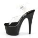 sexy pleaser heels tranparent