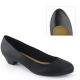 ballerines noires petit talon homme