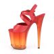 flamingo red pleaser plateforms heels