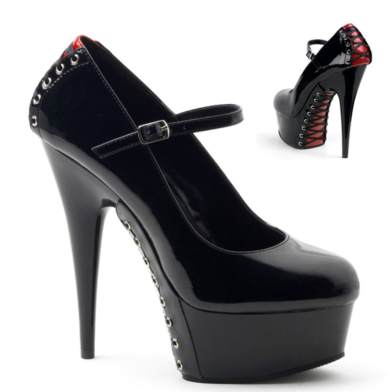 Haut talon corset - Pointure : 35 - Pleaser - Modalova
