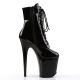 Platform Lace-Up Front Ankle Boot