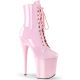bottines roses talon 20 cm