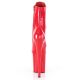 haut talon 20 cm rouge vernis