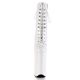 bottine Pleaser blanche talon 25cm