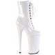bottine vernie blanche talon 25cm