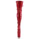 marcher en cuissarde rouge talon 20 cm