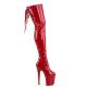 botte cuissarde Pleaser rouge flamingo-3063