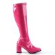 Bottes vernies coloris fushia grande taille