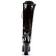 botte vernie noire funtasma petit prix