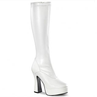 Bottes en stretch blanc eletra-2000z