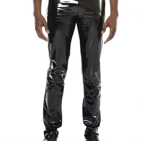 Pantalon vinyle homme