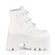 Bottines gothique coloris blanc