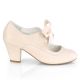 chaussure pinup beige