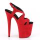 chaussures pleaser rouge FLAMINGO-831FS