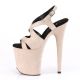 chaussures pleaser nude