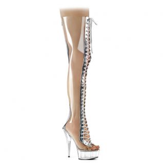 Cuissardes transparentes