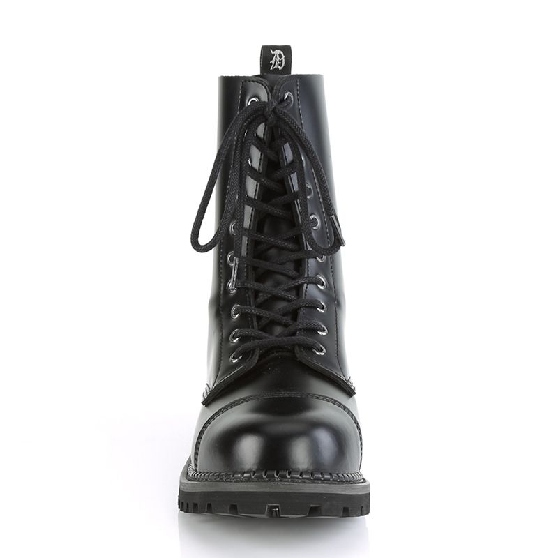 rangers homme cuir noir