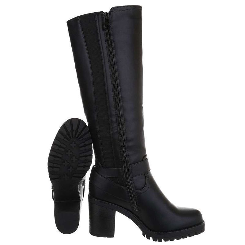 bottes femme pied large