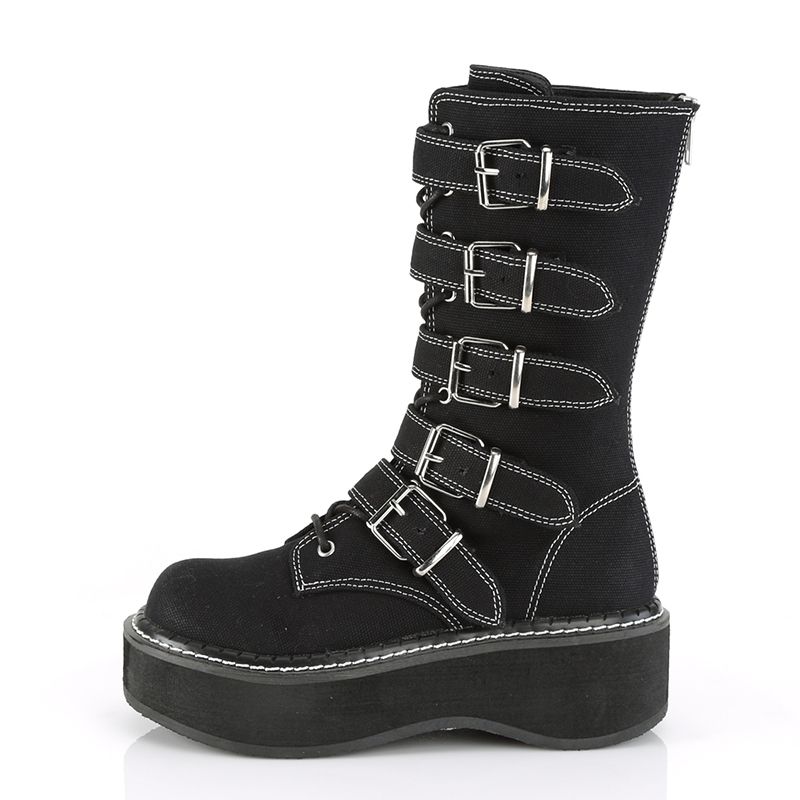 Bottine sales gothique femme