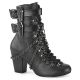 Bottines noires gothique