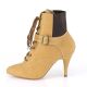 Bottines coloris beige petit prix