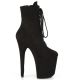 Bottines hautes plateforme noires