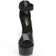 Sandale femme de danse noire petit prix
