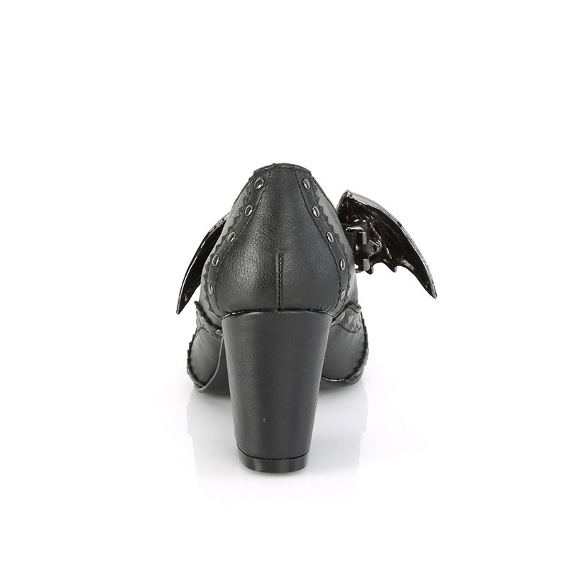 Escarpin Gothique femme en cuir