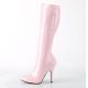 Botte sexy rose bombon talon haut