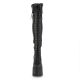 Cuissardes noires talon haut petit prix