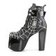 chaussure gothique bottine noire