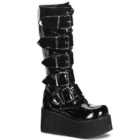 Botte vernis compensée à bride