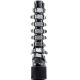 Bottes gothiques femme Demonia Cult Swing-815 noires à plateforme haute et multiples boucles, disponibles en plusieurs coloris