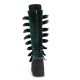 Bottes gothiques femme Demonia Cult Swing-815 noires à plateforme haute et multiples boucles, disponibles en plusieurs coloris