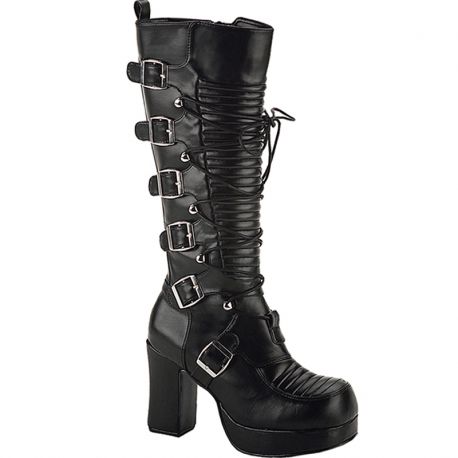 Bottes femmes gothiques noires