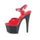 chaussure sexy sandale rouge plateforme