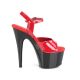 chaussure travesti sandale rouge talon