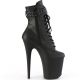 Bottines mat plateforme flamingo