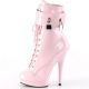 Bottines dominatrice roses bombon