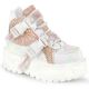 Basket steampunk blanche petit prix