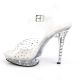 Sandales strass talon paillette