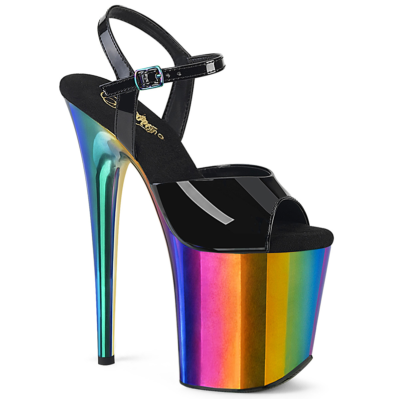Sandales flamingo arc en ciel - Pointure : 42 - Pleaser - Modalova