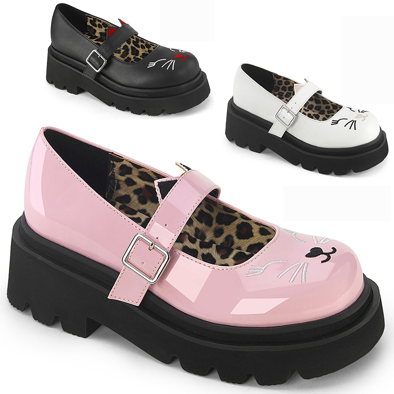 Chaussures plateformes compensées s - Pointure : 43 - Couleur : Rose - Demonia CULT - Modalova