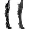 Cuissardes dominatrices extensibles noires